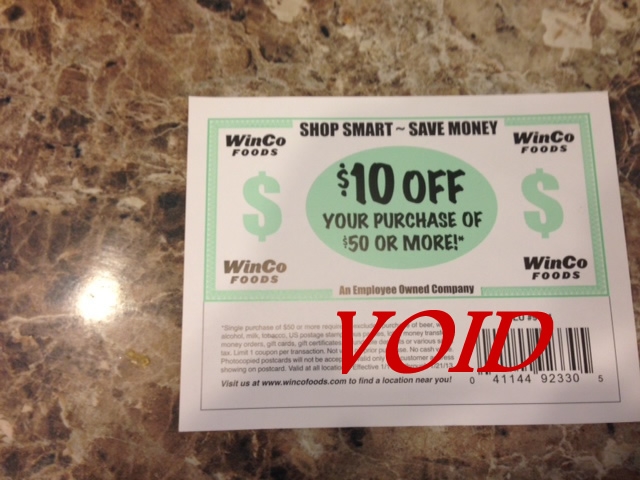  10 Off 50 Coupon For Winco Freebies2Deals