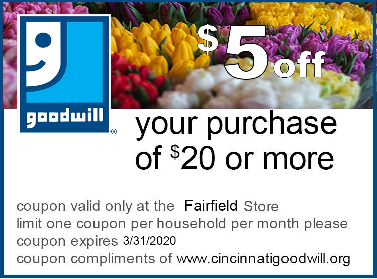 20 Off Goodwill Coupon 2025 Eugene C Maldonado