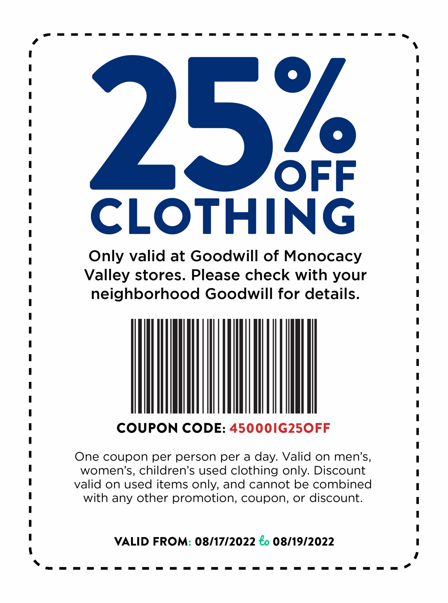 20 Off Goodwill Coupon 2025 Katie J Hill