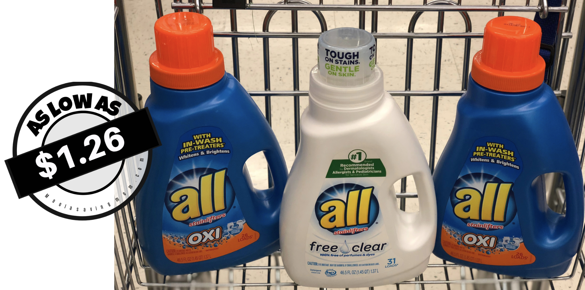 5 Laundry Detergent Printable Coupons 5 50 In Savings Free All 