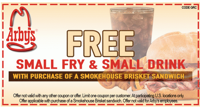 Arby 39 s Printable Coupons Promo Codes