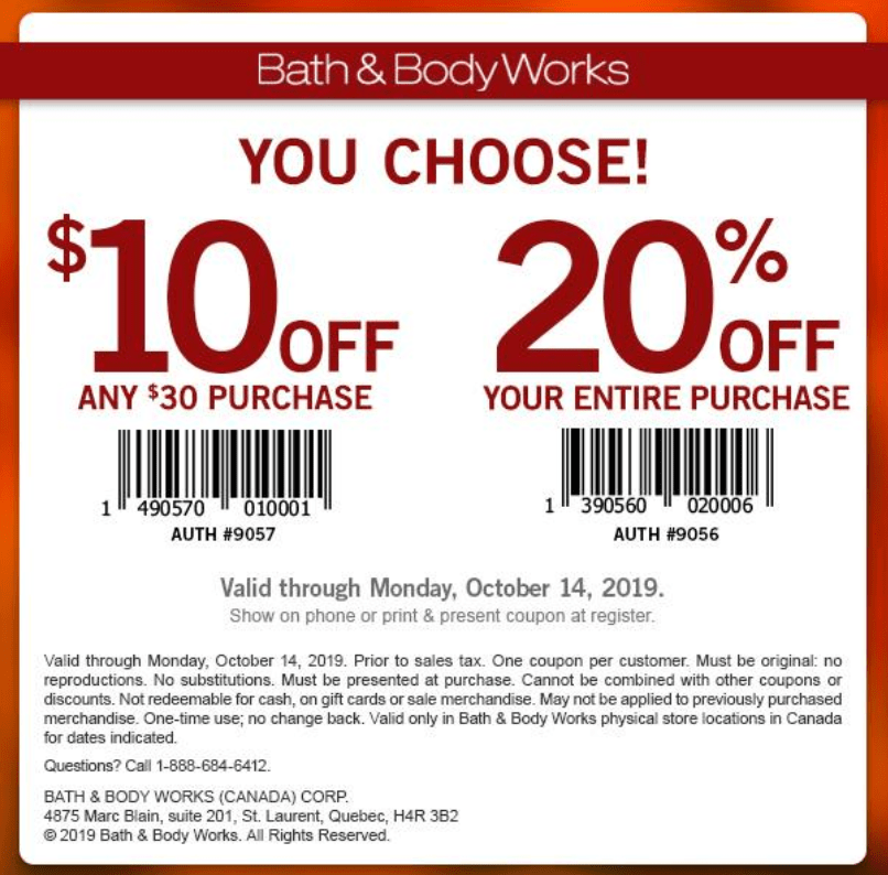 Bath And Body Works Coupon Code 2024 November Brina Claudie