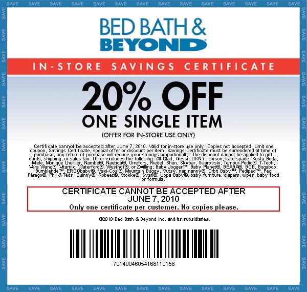 Bed Bath And Beyond Coupons And Printable Coupons Bed Bath And Beyond 