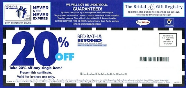 Bed Bath And Beyond Printable Coupon