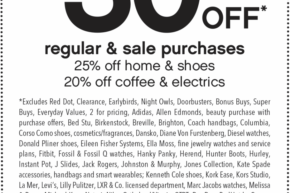 Belk Printable Coupon
