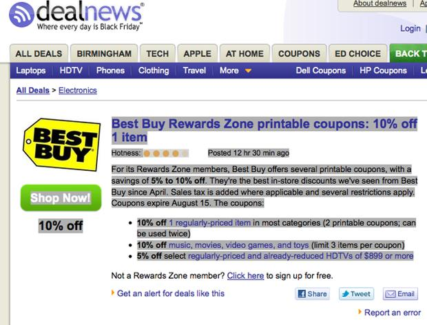 Best Buy Printable Coupons Via Deal News AL Best Buy Printable Coupons Via Deal News AL