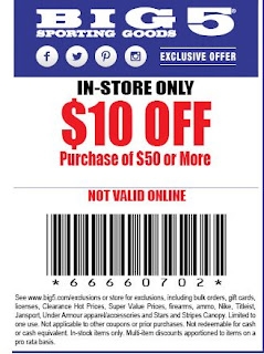Big 5 Sporting Goods Printable Coupons May 2018 Printable Coupons 2018