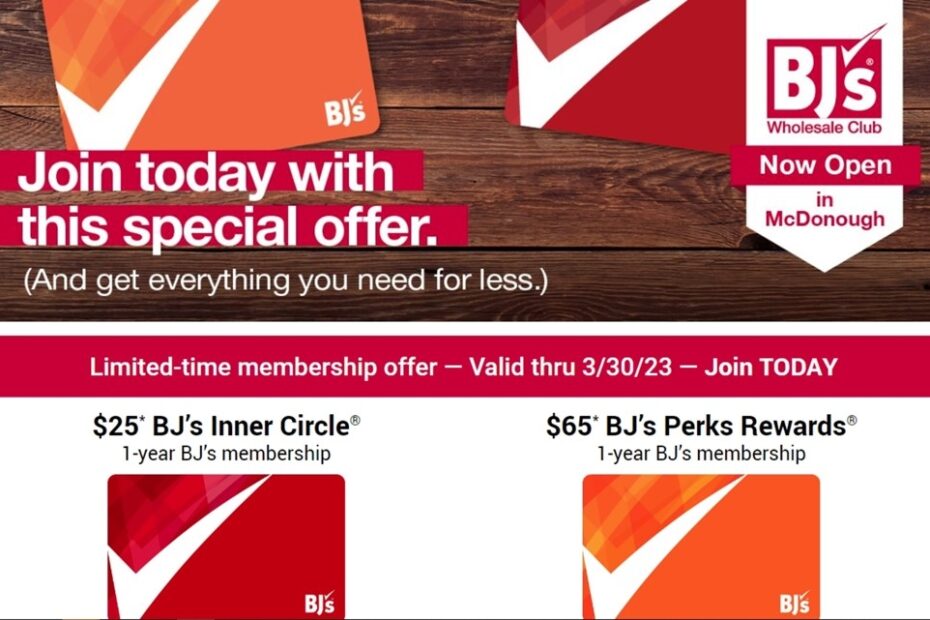 Bj 39 s Wholesale Club Membership Card Clearance Seller Library