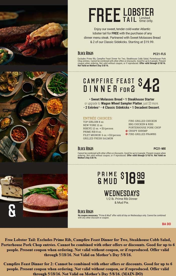 Black Angus Restaurant Coupons Printable Printable Word Searches