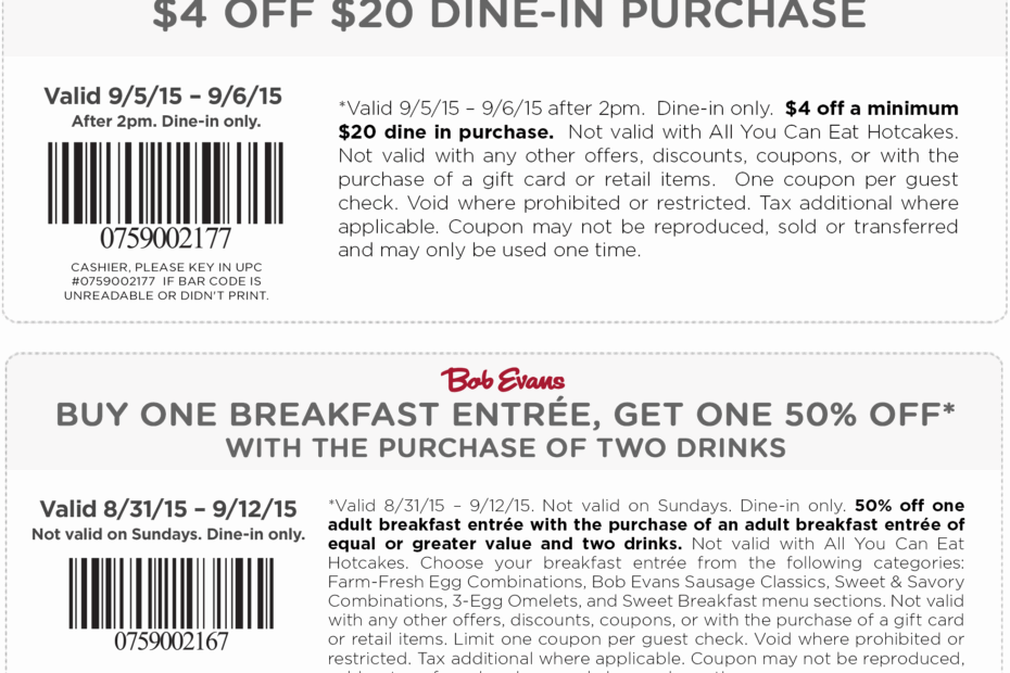 Bob Evans Coupons 3 Off 10 Printable Reddit Free Printable New Year