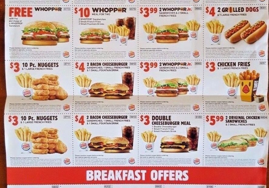 Burger King Coupon Codes 2025 Phoenix Brooks
