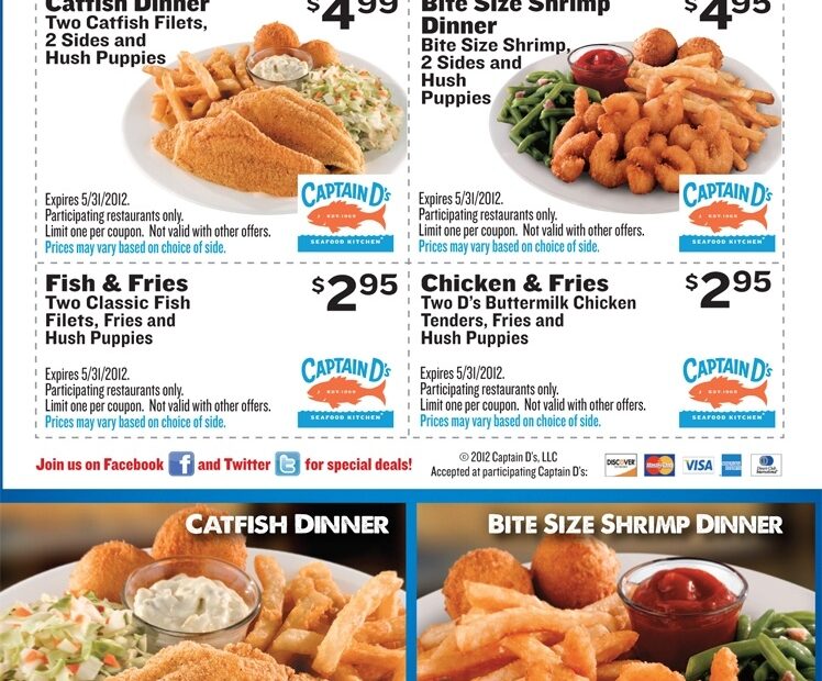 Captain D 39 s Coupons Printable FreePrintable me