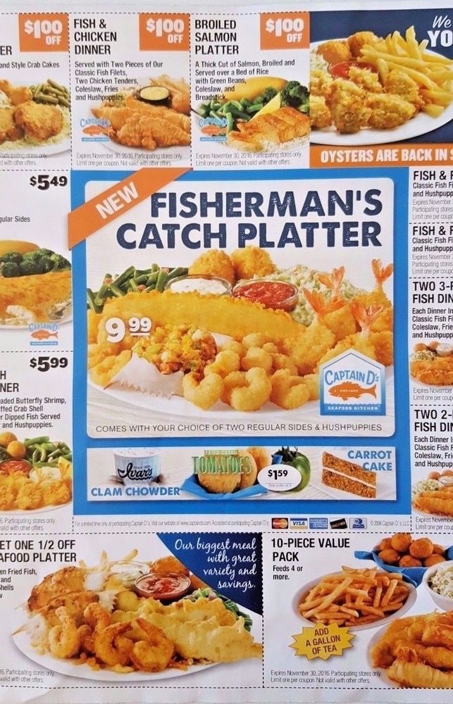 Captain Ds Family Meal Coupon 2025 Hedda Eachelle