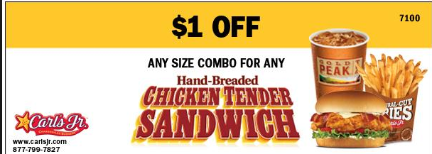 Carls Jr Printable Coupons May 2018 Printable Coupon Codes 2018