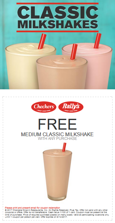 Checkers Printable Coupon
