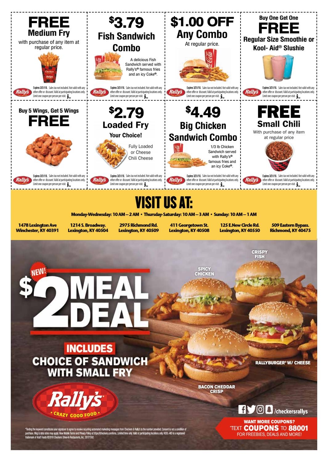 Checkers Rally 39 s Printable Coupons Expires 09 30 2023 59 OFF