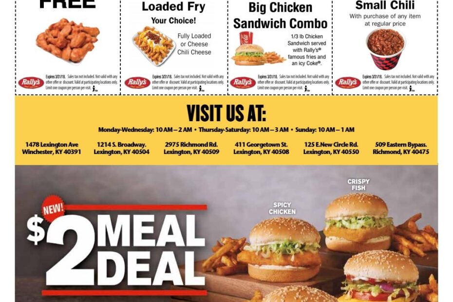 Checkers Rally 39 s Printable Coupons Expires 09 30 2023 59 OFF