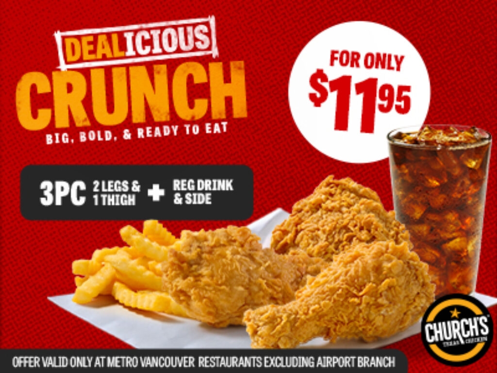 Church 39 s Texas Chicken Coupons Deals November 2024 Canadian Savers