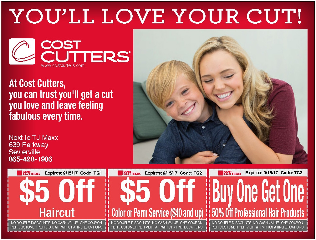 Cost Cutters Printable Coupons Printable Word Searches