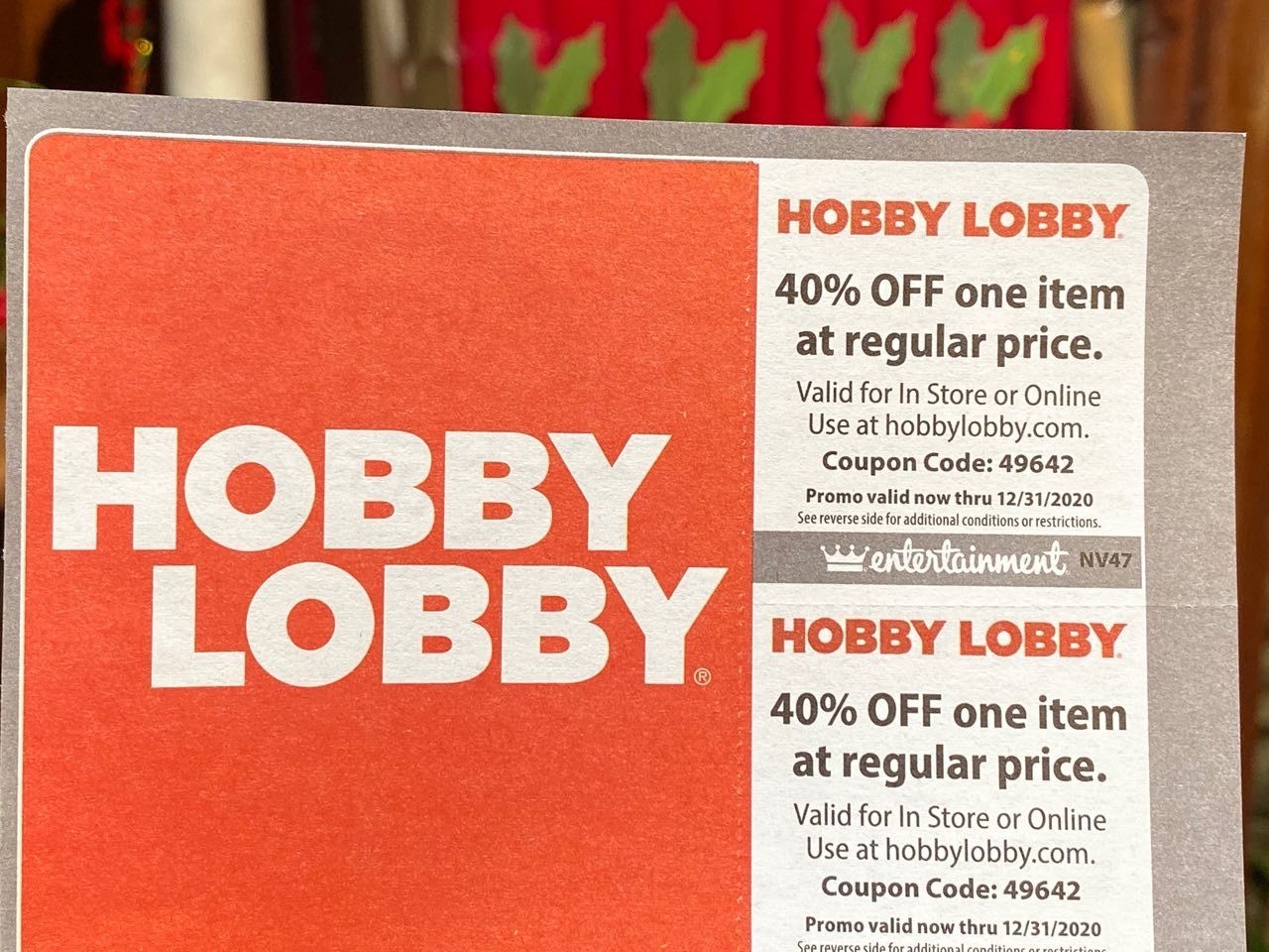 Coupons For Hobby Lobby Printable