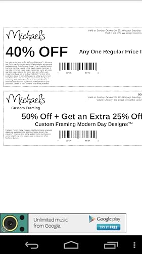 Coupons For Michaels App On Amazon Appstore Worksheets Library