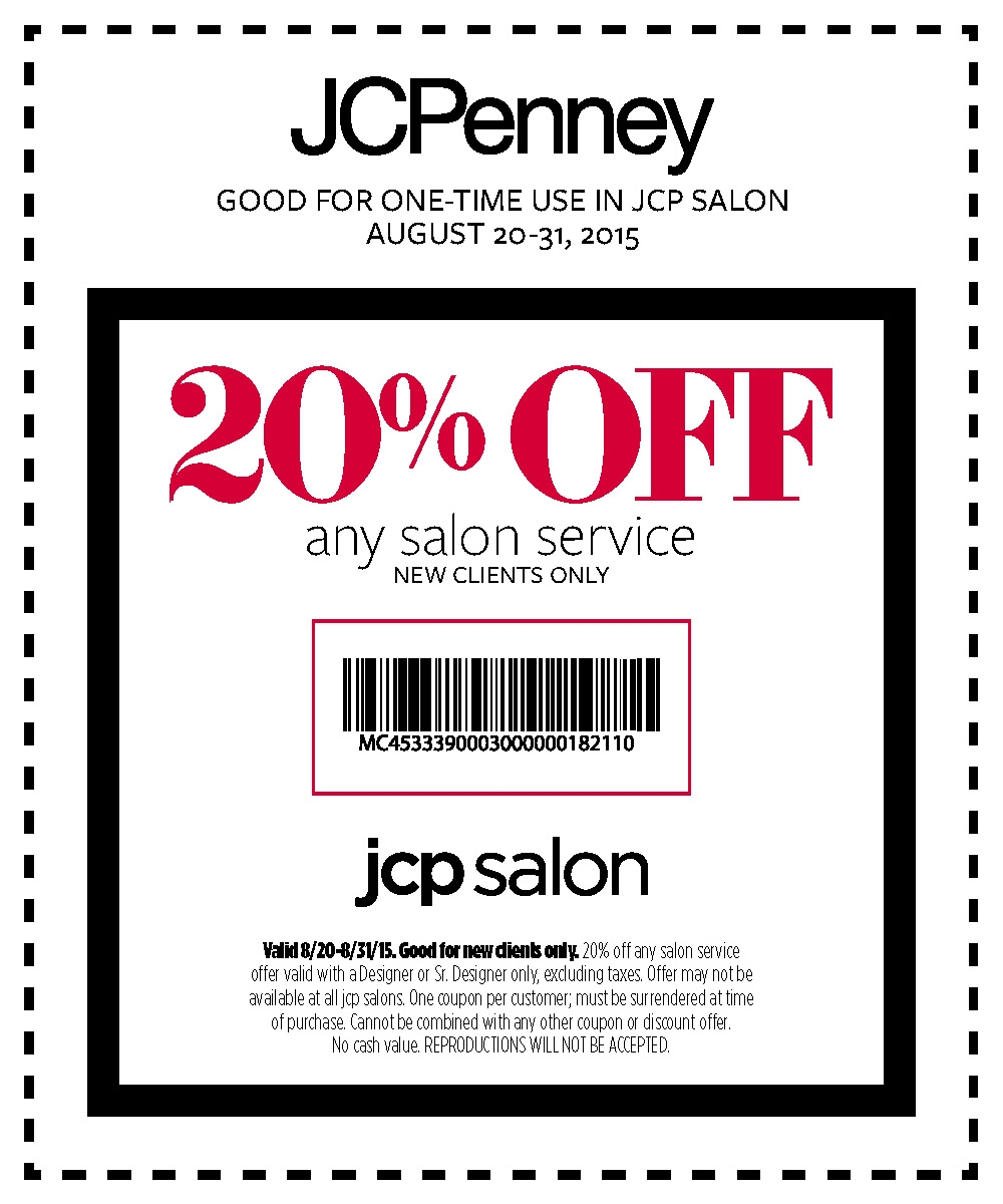 Coupons Jcpenney In Store Printable