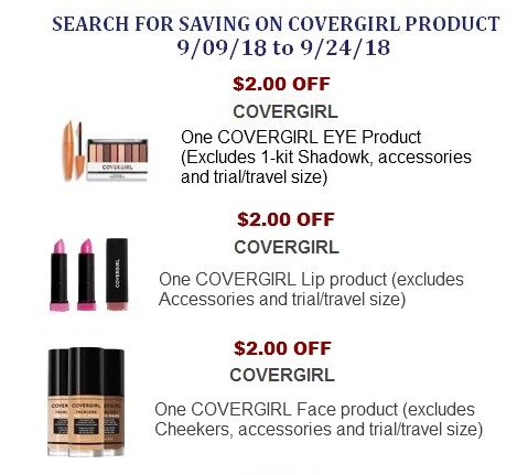Covergirl Coupons Printable Coupon Network