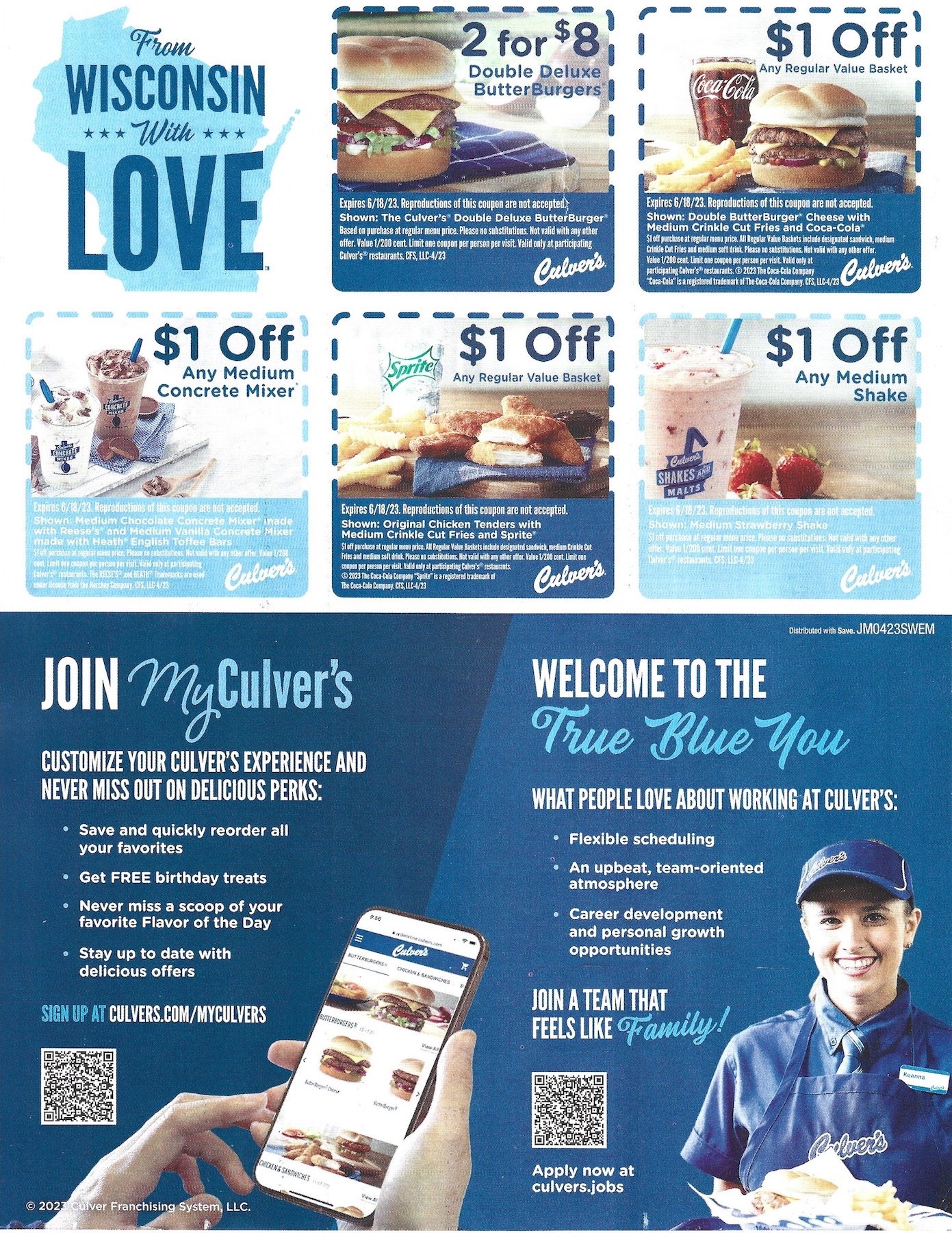 Culvers Coupons Buy One Get One Free 2024 Hannah Angelika