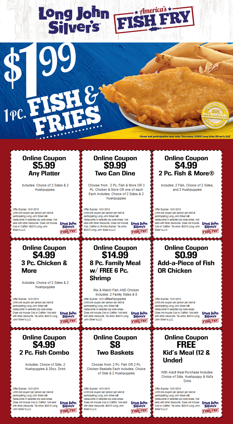 Current Printable Coupons Current Long John Silver Coupons Printable 
