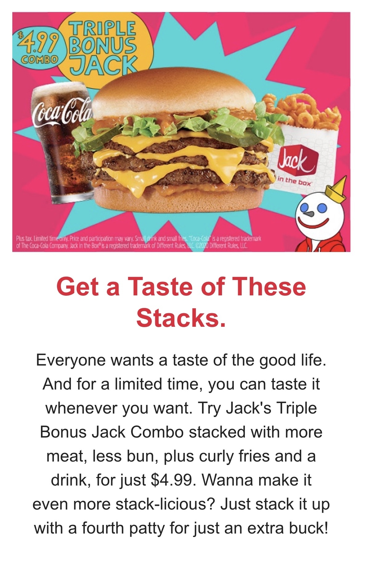 Current Printable Jack In The Box Coupons