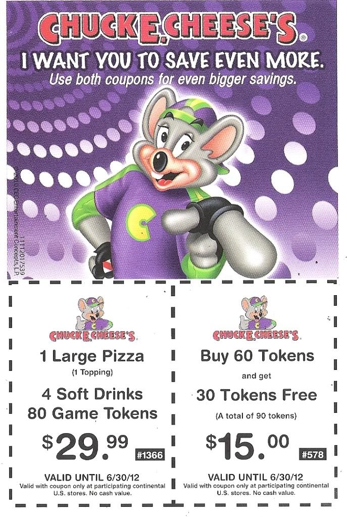 Free Chuck E Cheese Coupons 2025 Printable Brodie H Nicolay