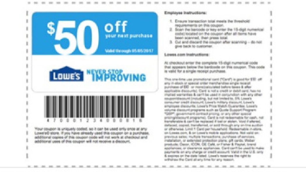 Free Free Printable Lowes Discount Coupons Download Free Free 