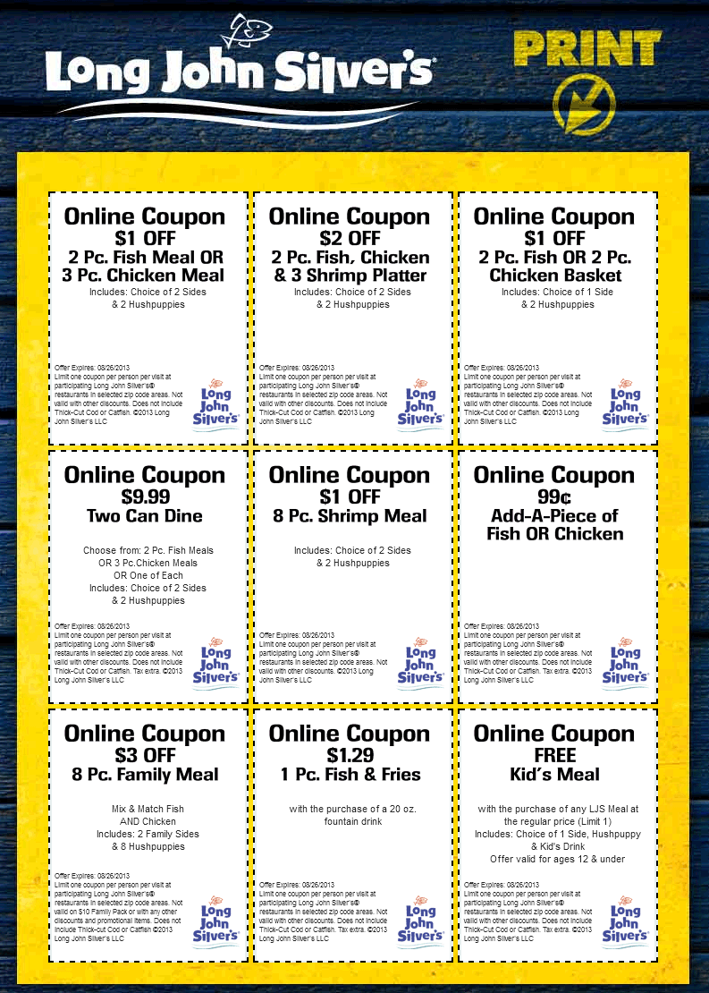 Free Long John Silver Coupons Printable 2023 Printable Words Worksheets