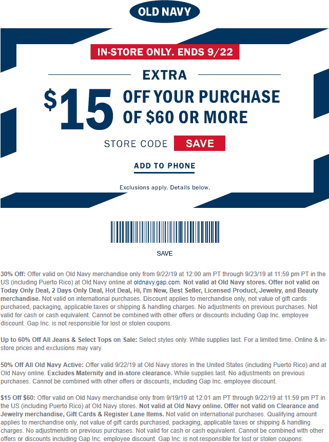 Free Old Navy Coupons In Store Printable Coupons Download Free Old 