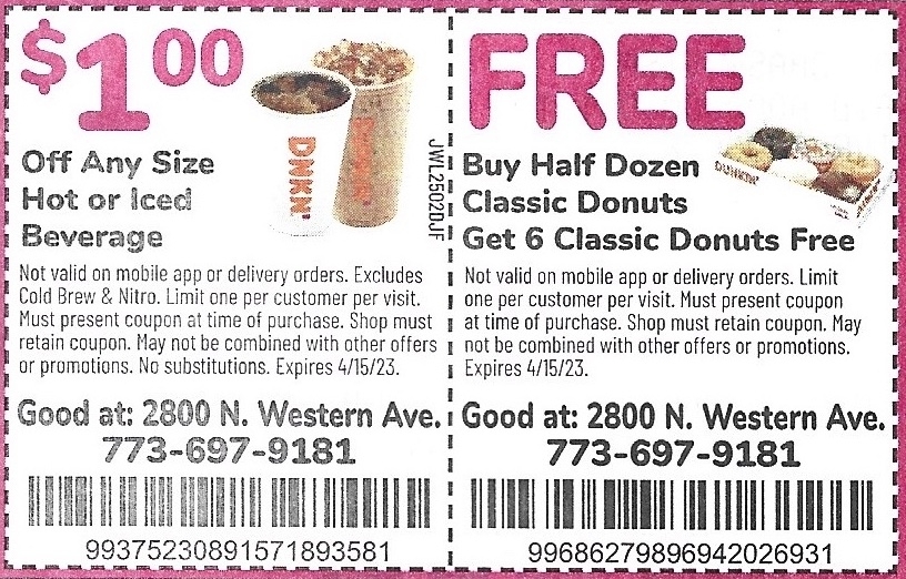 Free Printable Coupons Dunkin Donuts Download Free Printable Coupons 