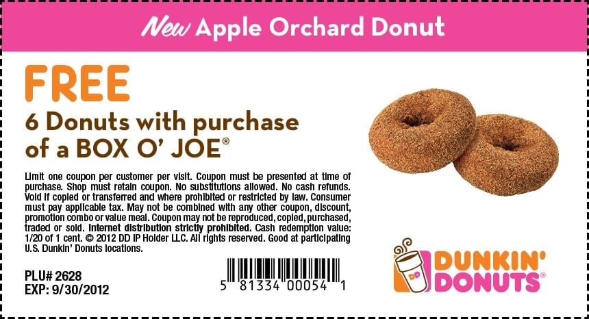 Free Printable Coupons Dunkin Donuts Download Free Printable Coupons 