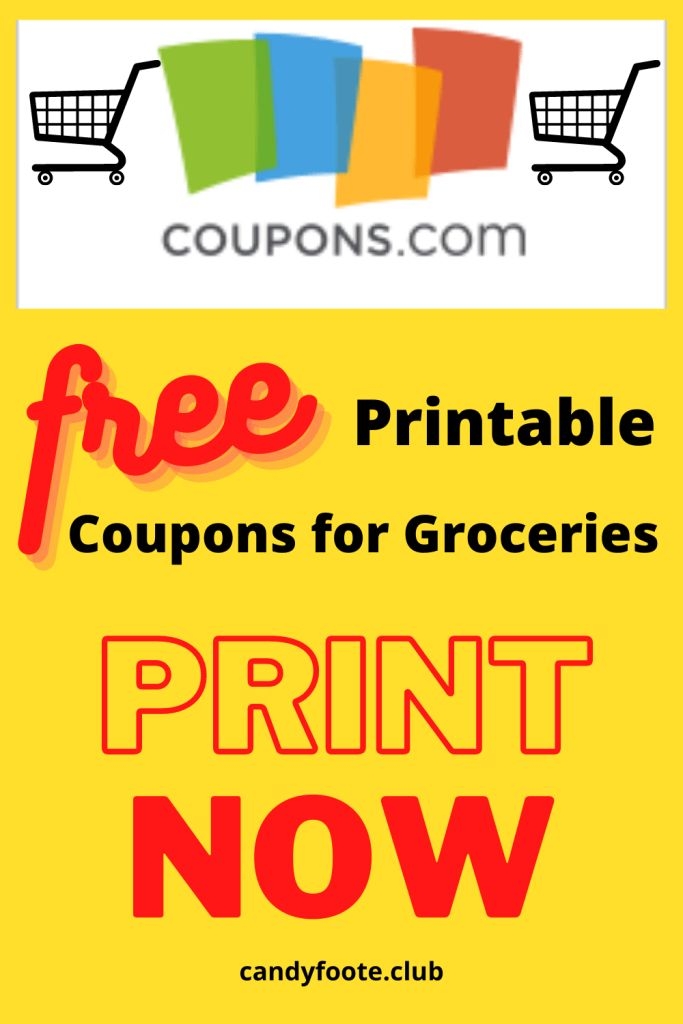 Free Printable Coupons For Groceries