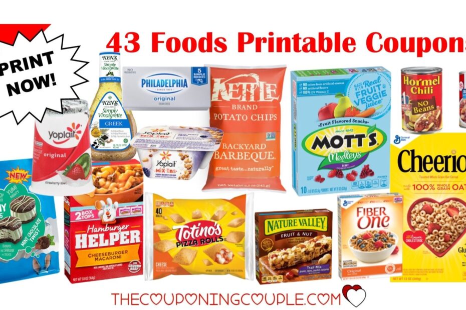 Free Printable Food Coupons Printable Word Searches