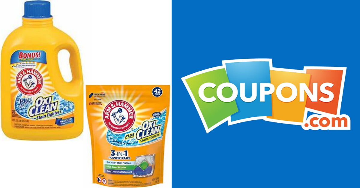 Free Printable Laundry Detergent Coupons