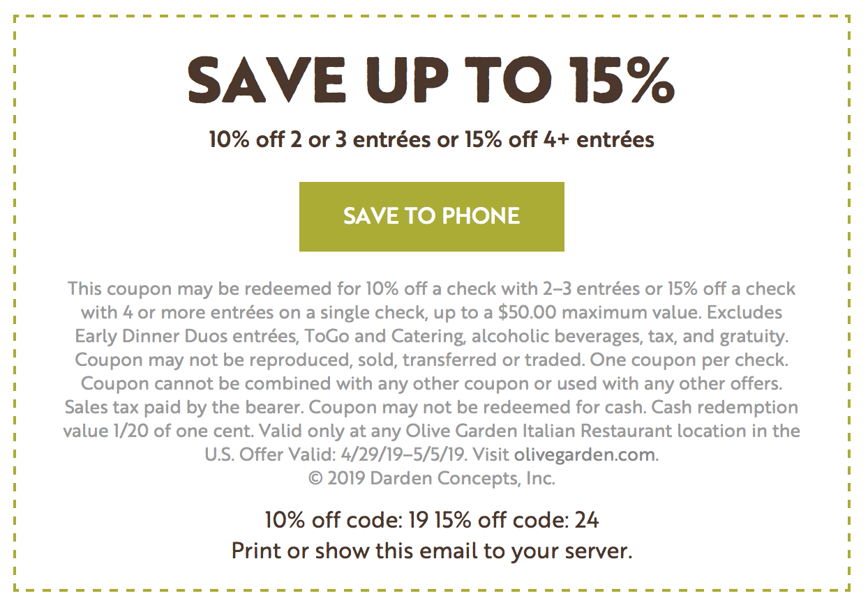 Free Printable Olive Garden Coupons 2017 Download Free Printable Olive 