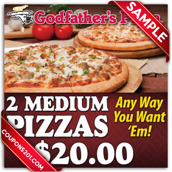 Godfather 39 s Pizza Printable Coupon December 2016