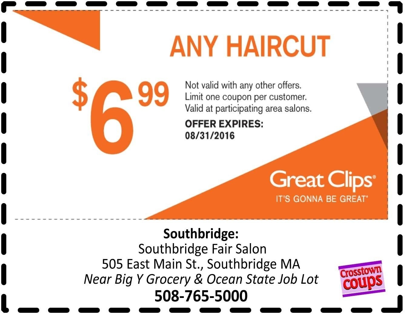 Great Clips Printable Coupon 2024 Van Brandice