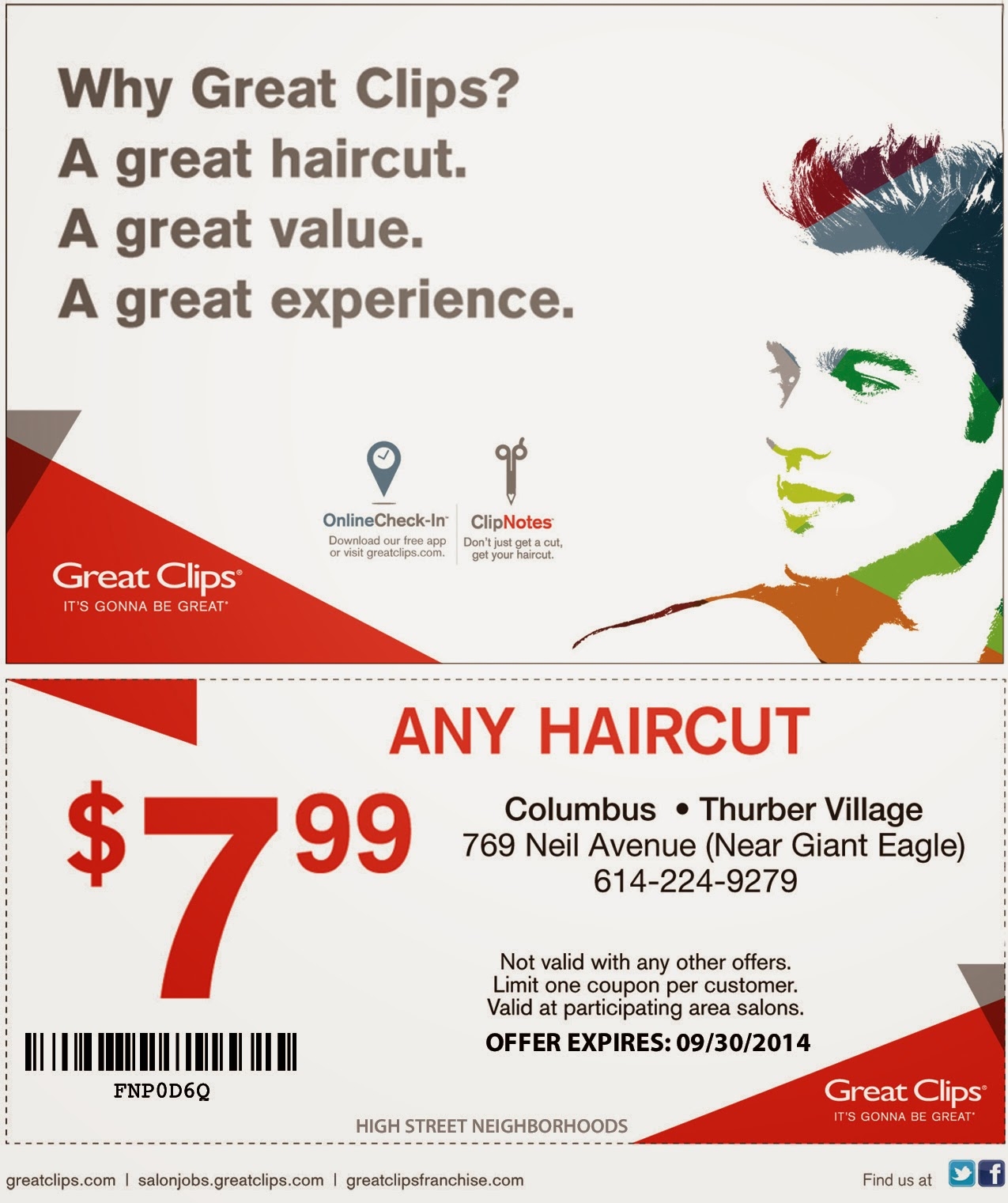Great Clips Printable Coupon