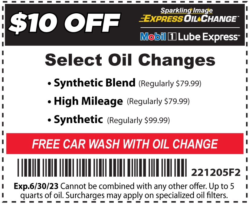 Honda Oil Change Printable Coupon