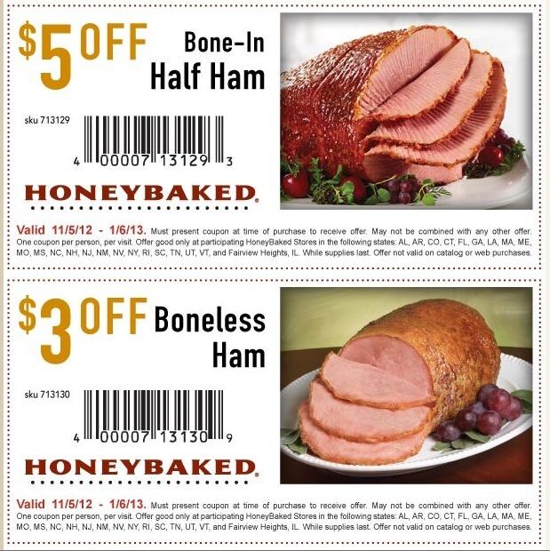 Honey Baked Ham Coupon 2024 Printable July Gussy Jennine