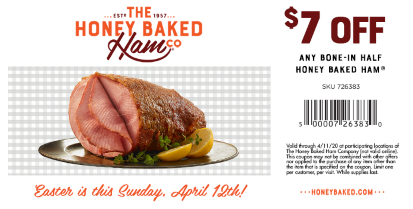 Honey Baked Ham Coupons Printable 2024 Ambur Phaedra