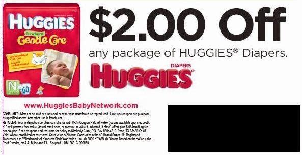 Huggies Printable Coupons May 2018