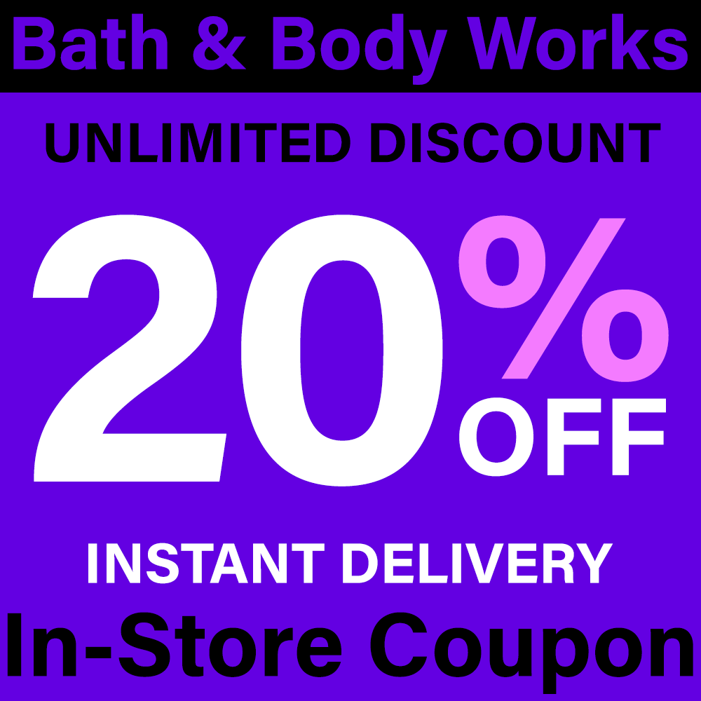 In Store 20 OFF Bath And Body Works Printable Coupon Buy Home Depot 