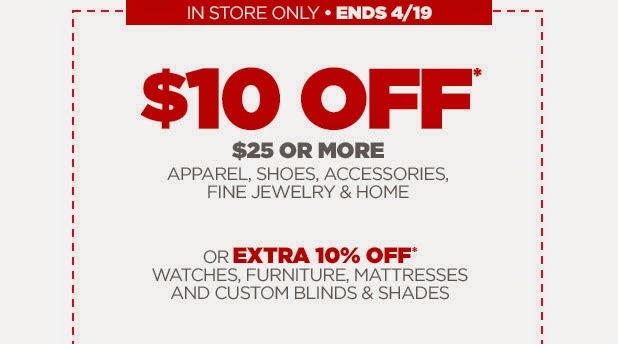 JC Penney Printable Coupons 10 Off 25 Your Retail Helper