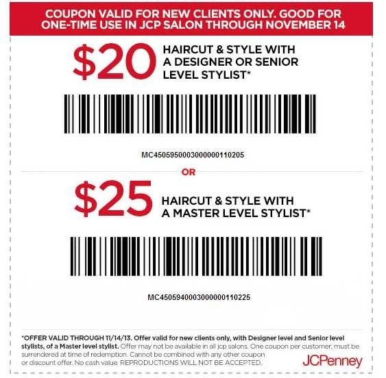 Jcpenney Salon Coupons Printable Printable Word Searches